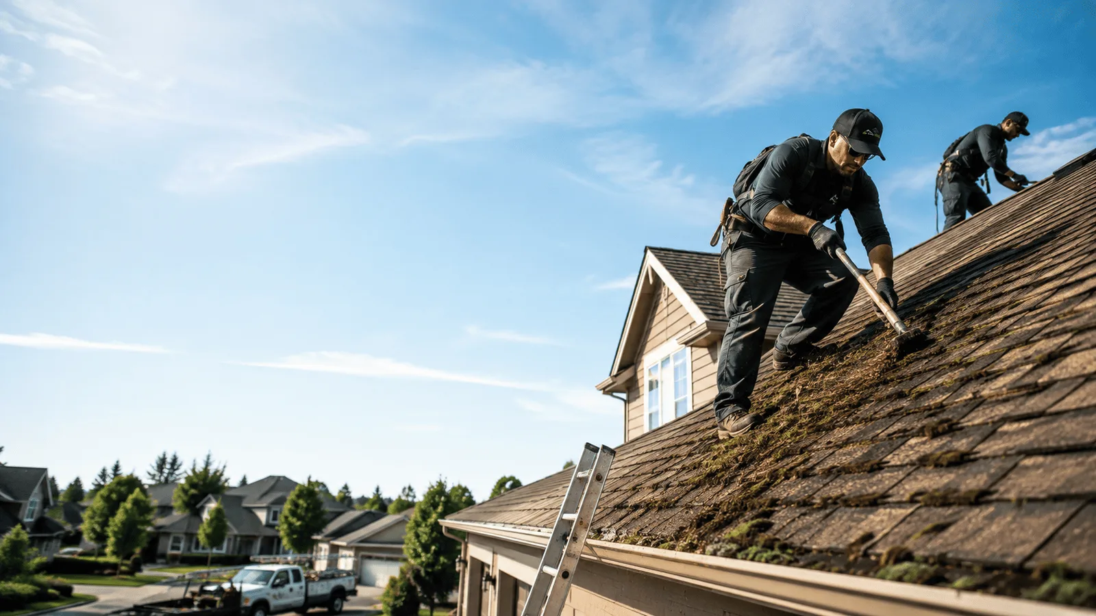 Roof Moss Removal in Cape Coral, FL near me